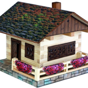 WALACHIA Alpská chata W34 Hobby Kit DŘEVĚNÁ STAVEBNICE