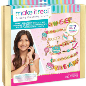 MAKE IT REAL Náramky Sweet Treats kreativní set výroba dětské bižuterie