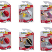 Pokémon Clip and Go set Pokeball s figurkou 6 druhů plast na kartě