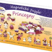 DETOA Puzzle magnetické Princezny v krabici *DŘEVĚNÉ HRAČKY*