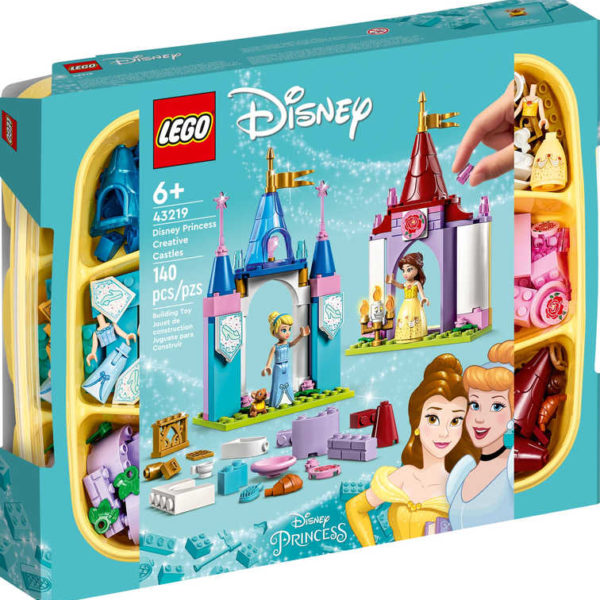 LEGO DISNEY PRINCESS Kreativní zámky 43219 STAVEBNICE