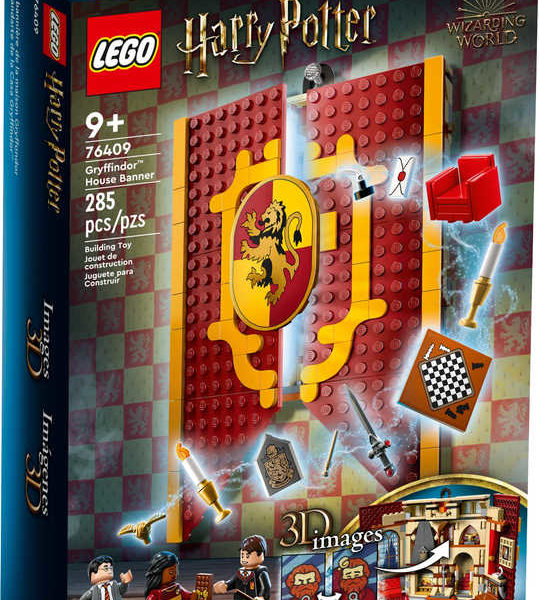 LEGO HARRY POTTER Zástava Nebelvíru 76409 STAVEBNICE