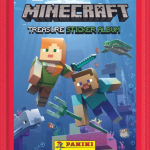 PANINI Sběratelské samolepky Minecraft set 5 archů v sáčku