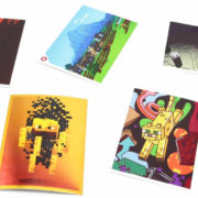 PANINI Sběratelské samolepky Minecraft set 5 archů v sáčku