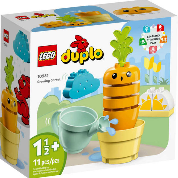 LEGO DUPLO Pěstování mrkve 10981 STAVEBNICE