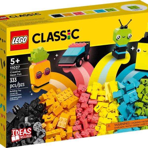 LEGO CLASSIC Neonová kreativní zábava 11027 STAVEBNICE