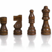 ALBI DŘEVO Hra Šachy dřevěné skládací *SPOLEČENSKÉ HRY*