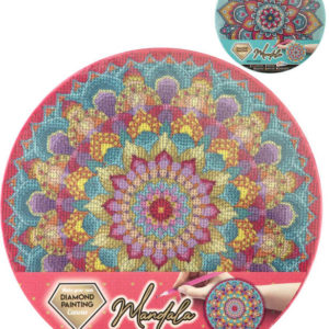 GRAFIX Malování pomocí kamínků mozaika Mandala Diamond Painting 2 druhy