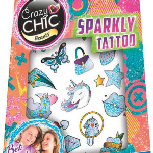 CLEMENTONI Tetování Crazy CHIC třpytivé holčičí