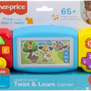 FISHER PRICE Zábavná herní baby konzole naučná na baterie Světlo Zvuk