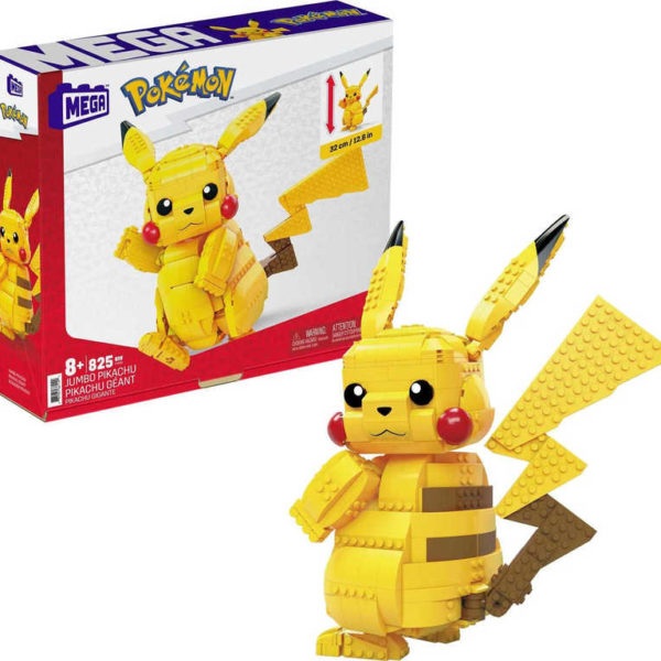 MEGA CONSTRUX Pokémon Jumbo Pikachu 32cm STAVEBNICE