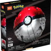 MEGA CONSTRUX Pokémon Jumbo Pokeball 13cm na baterie Světlo STAVEBNICE