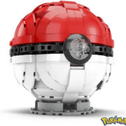 MEGA CONSTRUX Pokémon Jumbo Pokeball 13cm na baterie Světlo STAVEBNICE