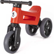 Odrážedlo Funny Wheels Rider Sport 2v1 dětské odstrkovadlo Červené plast