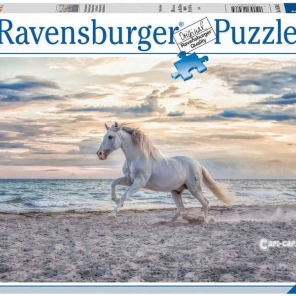 RAVENSBURGER PUZZLE Koník Večerní cval 500 dílků 49x36cm skládačka