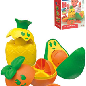 CLEMENTONI Baby skládání ovoce 3ks skládačka pro nejmenší plast