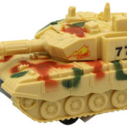 Tank obrněné vozidlo na setrvačník 16cm na baterie Světlo Zvuk 3 barvy
