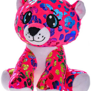 PLYŠ Leopard Star Sparkle 16cm třpytivý růžový *PLYŠOVÉ HRAČKY*