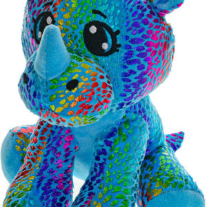 PLYŠ Nosorožec Star Sparkle 16cm třpytivý modrý *PLYŠOVÉ HRAČKY*