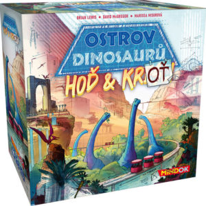 MINDOK HRA Ostrov dinosaurů: Hoď a kroť *SPOLEČENSKÉ HRY*