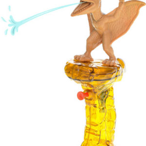 Pistole dětská vodní stříkací pterodaktyl 21cm se zásobníkem na vodu plast