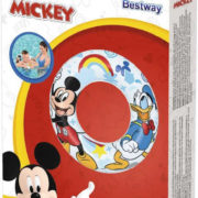 BESTWAY Kruh nafukovací Mickey Mouse 56cm plavací kolo do vody 91004