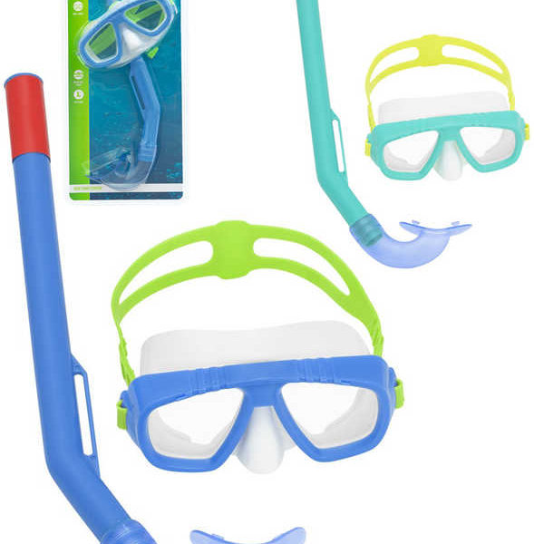 BESTWAY Maska plavecká set se šnorchlem Aqua Champ Essential 2 barvy 24018