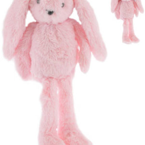 PLYŠ Zajíček růžový 37cm dlouhé nohy Mini Club *PLYŠOVÉ HRAČKY*
