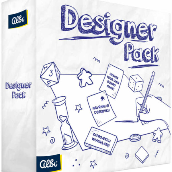 ALBI HRA Designer Pack Navrhni si deskovou hru *SPOLEČENSKÉ HRY*