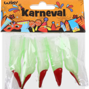 KARNEVAL Prsty čarodějnické set 5ks *KARNEVALOVÝ DOPLNĚK*