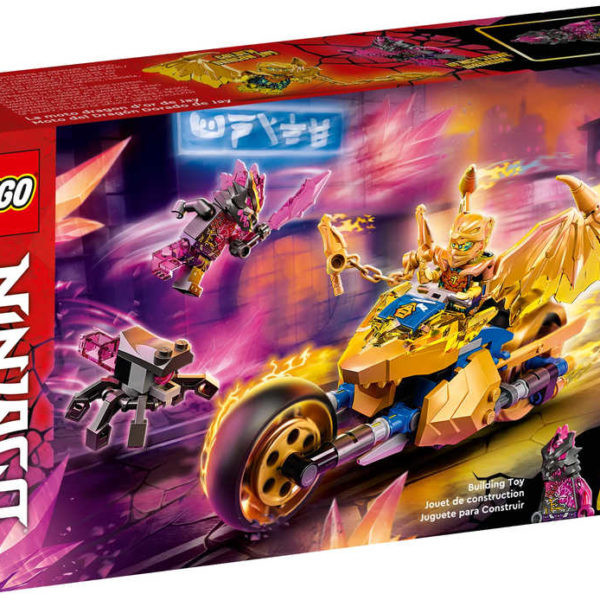 LEGO NINJAGO Jayova zlatá dračí motorka 71768 STAVEBNICE
