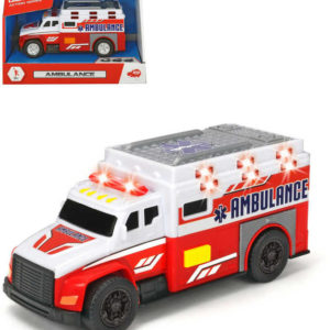 DICKIE Auto ambulance 15cm na baterie Světlo Zvuk plast
