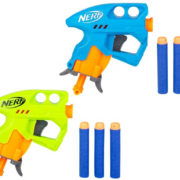 HASBRO NERF Elite Nanofire set blaster + 3 šipky 2 barvy plast