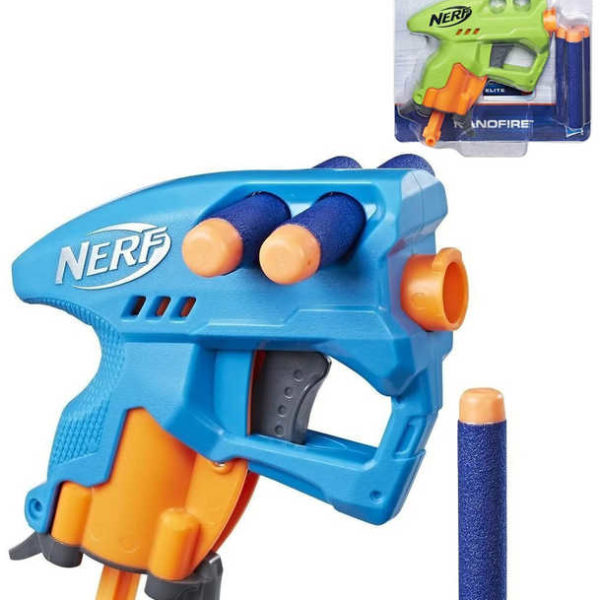 HASBRO NERF Elite Nanofire set blaster + 3 šipky 2 barvy plast