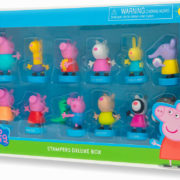 ADC Razítko figurka 6-8cm prasátko Peppa Pig set 12ks v krabici