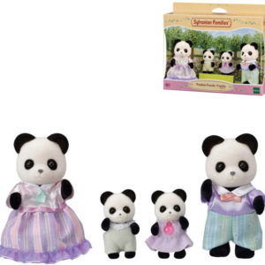 Sylvanian Families rodina pandy set 4 figurky pandí rodinka v krabici