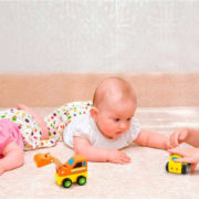 DŘEVO Autíčko 10cm baby set 6ks doplněk k vláčkodráze *DŘEVĚNÉ HRAČKY*