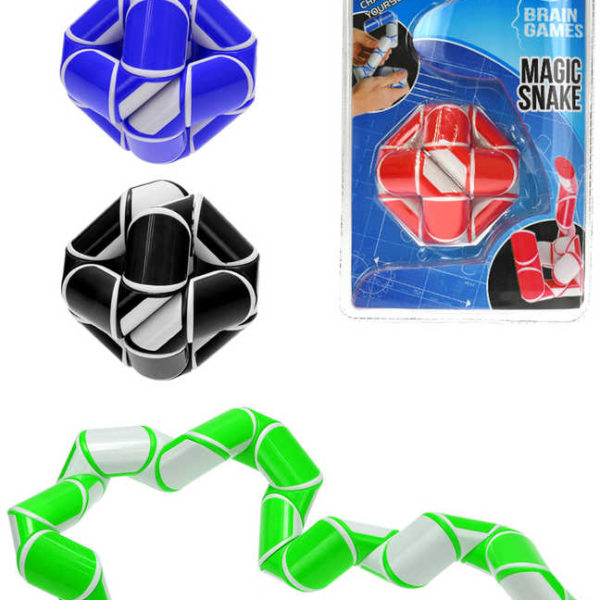 Hra hlavolam had magický Brain Games 24 dílků skládačka 4 barvy plast