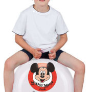 JOHN Hopsadlo bílé Disney Mickey Mouse skákací míč 50cm s úchyty v krabici