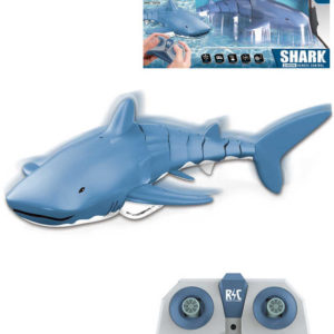 RC Žralok 33cm plave ve vodě na vysílačku 2,4GHz na baterie