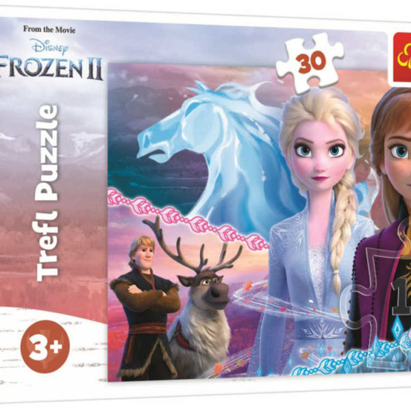 TREFL Puzzle Ledové Království 2 (Frozen) I. 27x20cm 30 dílků skládačka v krabici