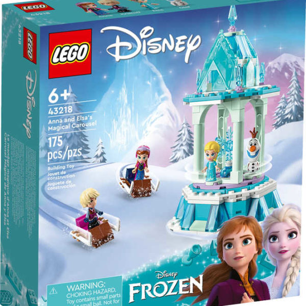 LEGO DISNEY FROZEN Kouzelný kolotoč Anny a Elsy 43218 STAVEBNICE