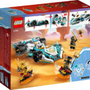 LEGO NINJAGO Zaneovo dračí Spinjitzu závodní auto 71791 STAVEBNICE