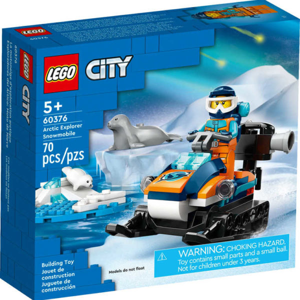 LEGO CITY Arktický sněžný skútr 60376 STAVEBNICE