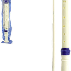 Flétna dětská 33cm s čistítkem v plastovém obalu *HUDEBNÍ NÁSTROJE*