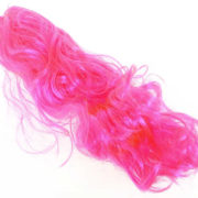 KARNEVAL Paruka dětská umělé vlasy dlouhé kadeře 4 barvy