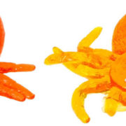 Pavouk gelový 11cm strečové lepkavé zvířátko 4 barvy v sáčku