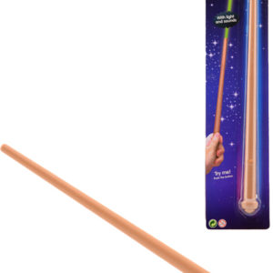 Hůlka kouzelnická magická 35cm na baterie Světlo Zvuk plast