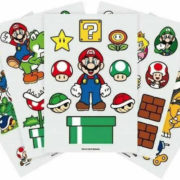 Samolepky technické Super Mario set 5 listů 39ks