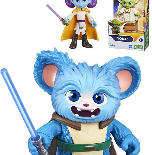 HASBRO STAR WARS Young Jedi Adventures akční figurka 8cm s mečem 4 druhy